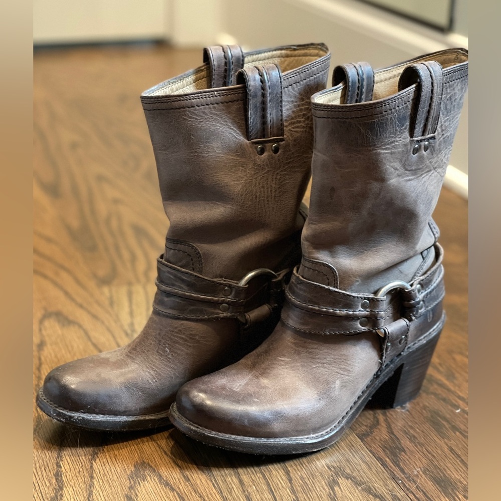 Frye Carmen Harness Boots